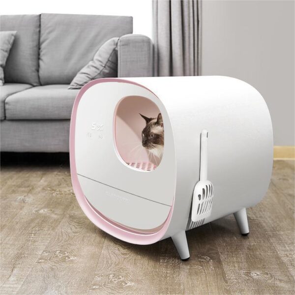 Smart Litter Box Extra Large Deodorant And Spatter Proof - Image 2