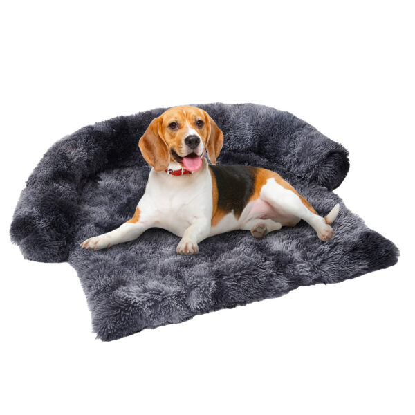 Dog Bed Mat For Couch - Non-Slip, Machine Washable - Comfortable Pet Pad For Large Dogs And Cats - Indoor Sofa Cushion With Removable Cover - 43x41x7 Inch - Image 6