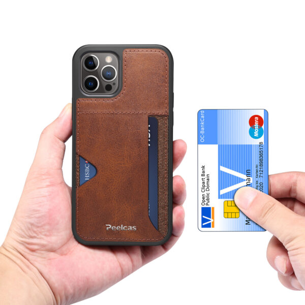 Phone  Business Back Leather Card Phone Case - Image 7