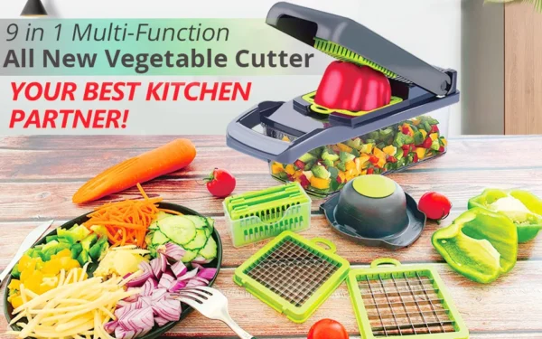 Vegetable Chopper Multifunctional Grater Cutter Kitchen Accessories Manual Fruit Slicer Potatos Shredders Cheese Onions Slicers - Image 9