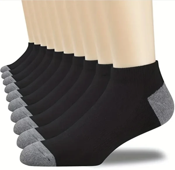 5Pairs Breathable Cotton Sports Stockings Men Bamboo Fiber Autumn and Winter Men Socks Sweat Absorption Deodorant Business Sox - Image 37