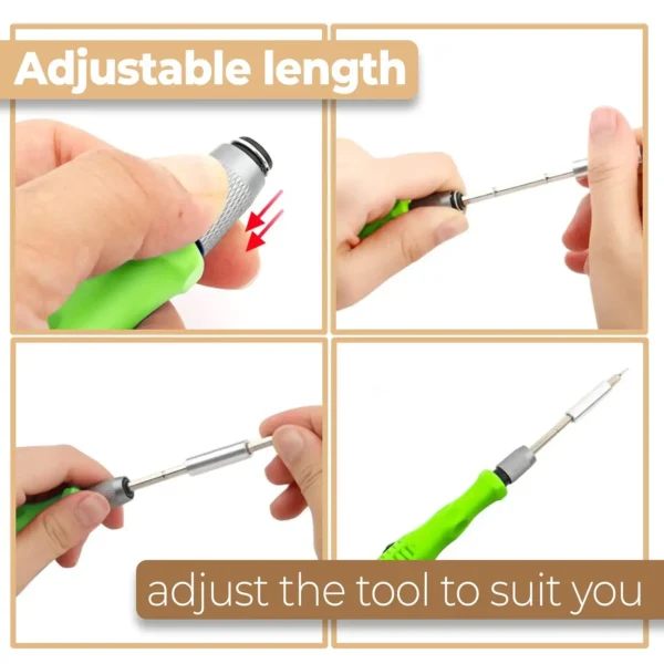 Mini 32-in-1 Precision Screwdriver Set Magnetic Phillips Bits Multifunctional Hand Repair Tool Kit for Phone Watch Glasses PC - Image 5