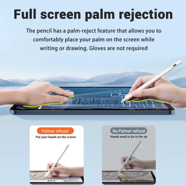 For Apple Pencil 2 1 Palm Rejection Power Display iPad Accessories iPad 2022 2021 2020 2019 2018 Pro 11 12.9 Air Mini Stylus Pen - Image 15