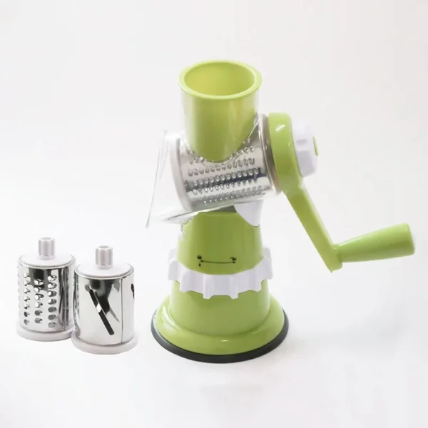 3 In 1 Vegetable Slicer Manual Kitchen Accessories Grater for Vegetable Cutter Round Chopper Mandolin Shredder Potato Home Kitch - Image 8