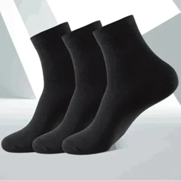 5Pairs Breathable Cotton Sports Stockings Men Bamboo Fiber Autumn and Winter Men Socks Sweat Absorption Deodorant Business Sox - Image 33