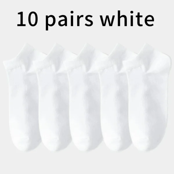 5Pairs Breathable Cotton Sports Stockings Men Bamboo Fiber Autumn and Winter Men Socks Sweat Absorption Deodorant Business Sox - Image 12