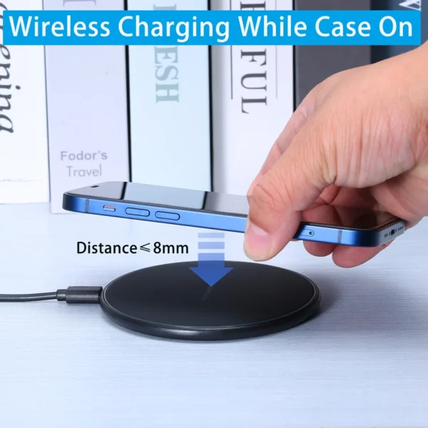 30W Wireless Charger For iPhone 15 14 13 12 X Pro Max Induction Fast Charging Pad Dock Station For Samsung S23 S22 Xiaomi Huawei - Image 20