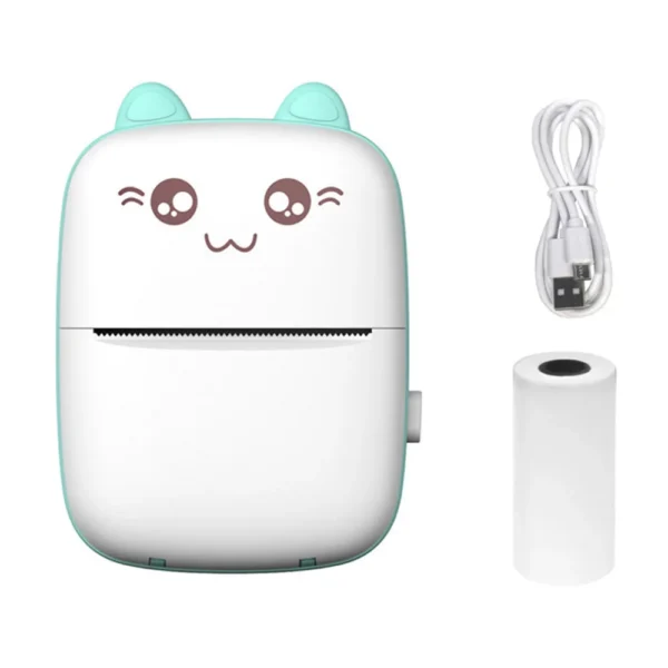 Portable Mini Bluetooth Wrong Printer Mobile Phone Photo Title Note Print Pocket Student Error Label Printer for Children's Gift - Image 11