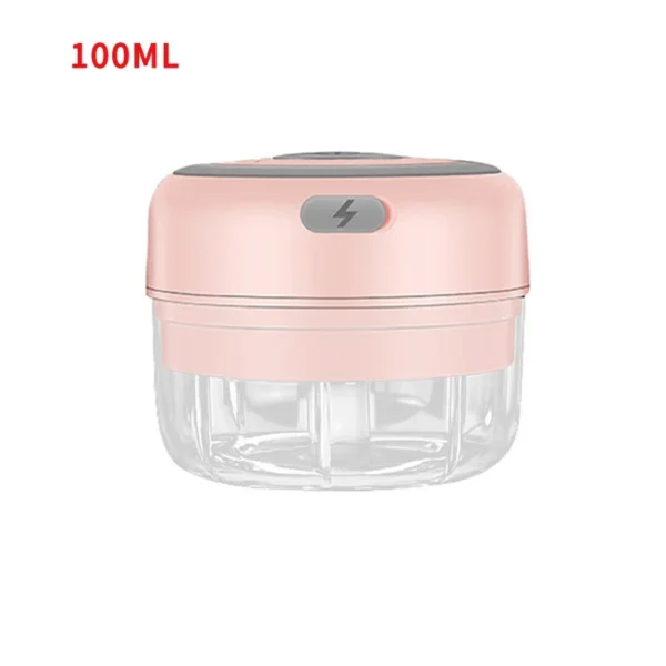 Mini Electric Garlic Grinder Chili Vegetable Chopper 100/250ML Wireless Portable Mixer Machine Crusher Kitchen Blender - Image 11