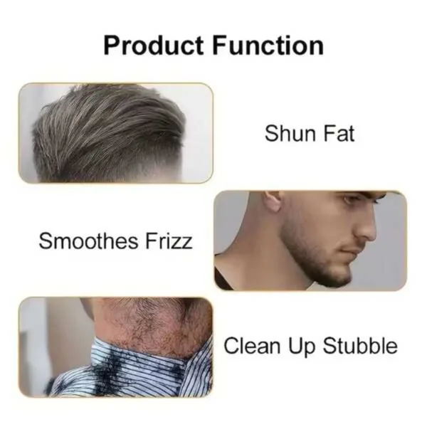 Professional Vintage Electric Rechargeable Hair Clipper Machine Hair Barber Trimmer For Men Hair Cutting - Image 11