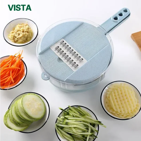 Vegetable Chopper Multifunctional Grater Cutter Kitchen Accessories Manual Fruit Slicer Potatos Shredders Cheese Onions Slicers - Image 11