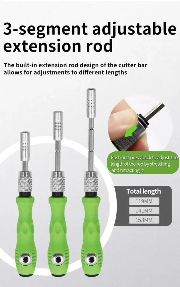 Mini 32-in-1 Precision Screwdriver Set Magnetic Phillips Bits Multifunctional Hand Repair Tool Kit for Phone Watch Glasses PC - Image 15