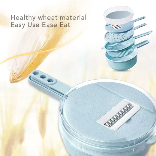 Vegetable Chopper Multifunctional Grater Cutter Kitchen Accessories Manual Fruit Slicer Potatos Shredders Cheese Onions Slicers - Image 12