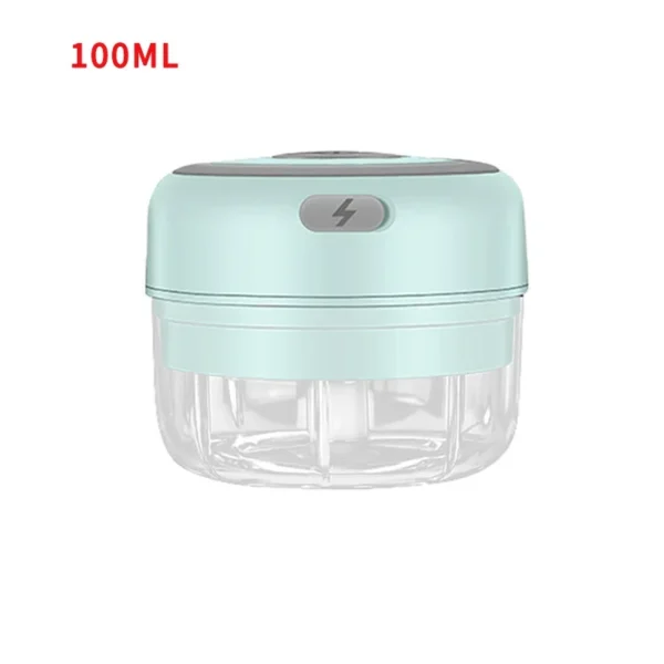 Mini Electric Garlic Grinder Chili Vegetable Chopper 100/250ML Wireless Portable Mixer Machine Crusher Kitchen Blender - Image 8