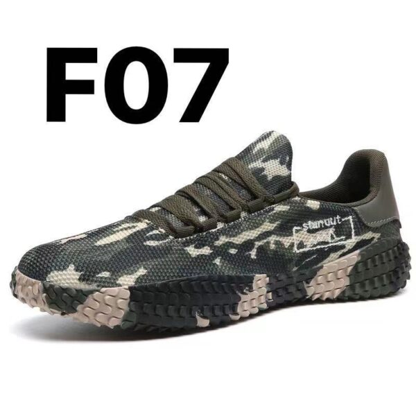 Spring and Summer Flying Woven Casual Shoes Large Men's Shoes Beathable Korean Forrest Gump Sneakers - Image 5